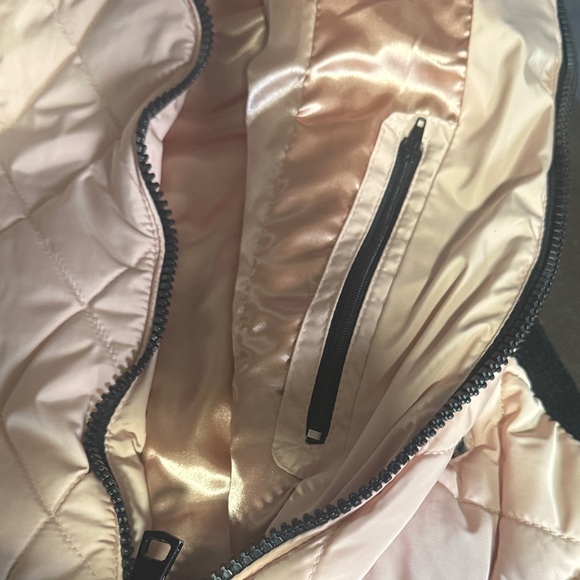 Workshop Republic Clothing Blush Pink Quilted Vest large - Picture 8 of 9